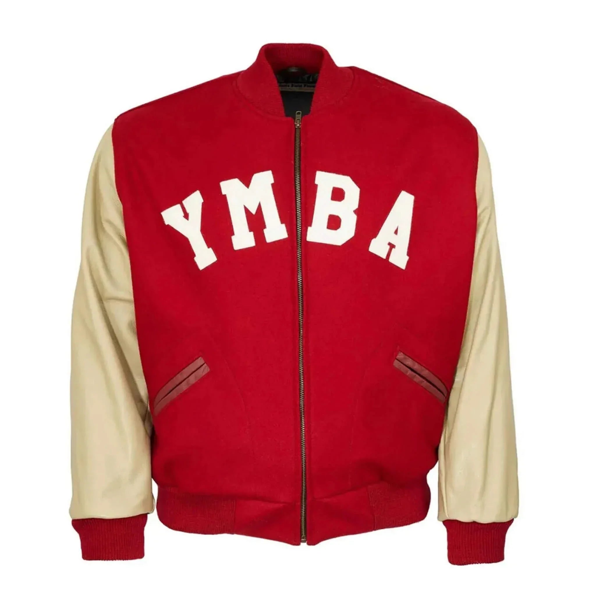 1943 Guadalupe YMBA Vintage Letterman Varsity Jacket - leathergang.com