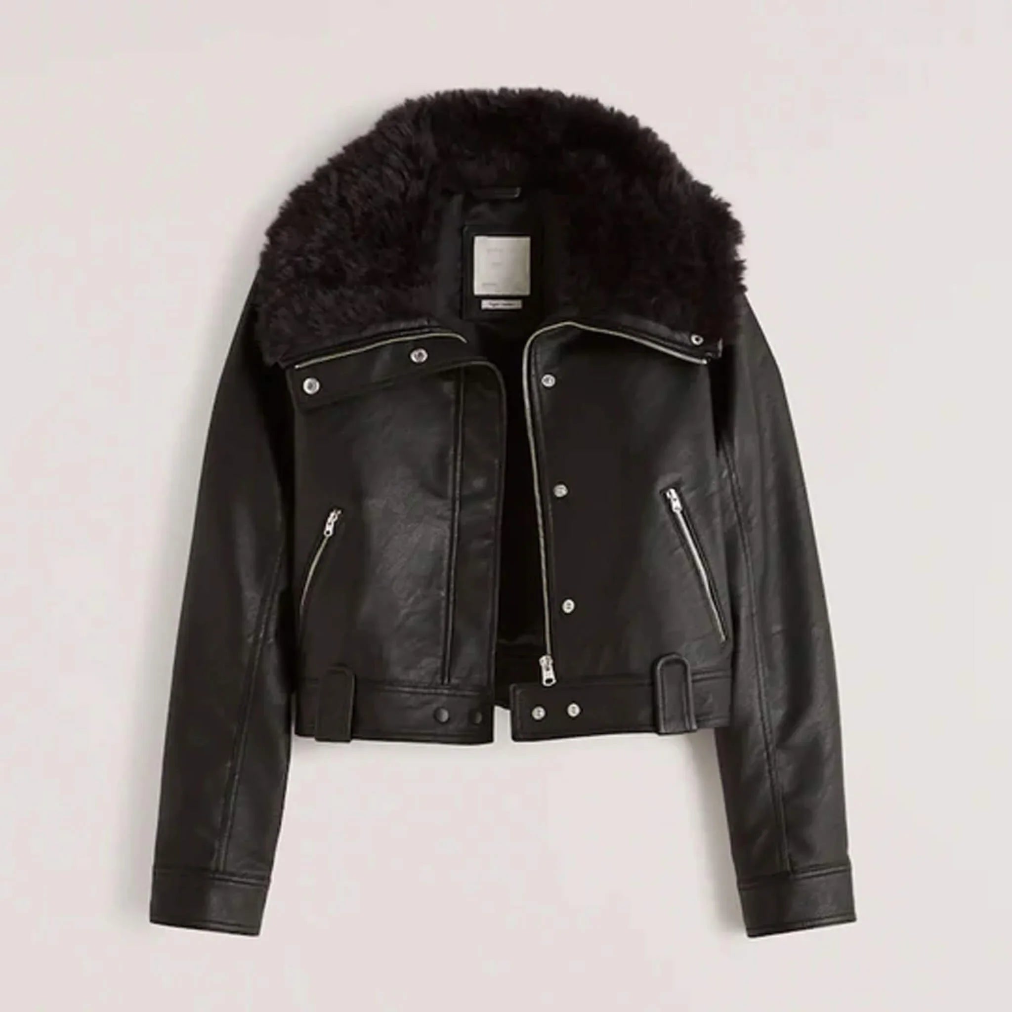 Women’s Black RAF B3 Faux Shearling Aviator Jacket