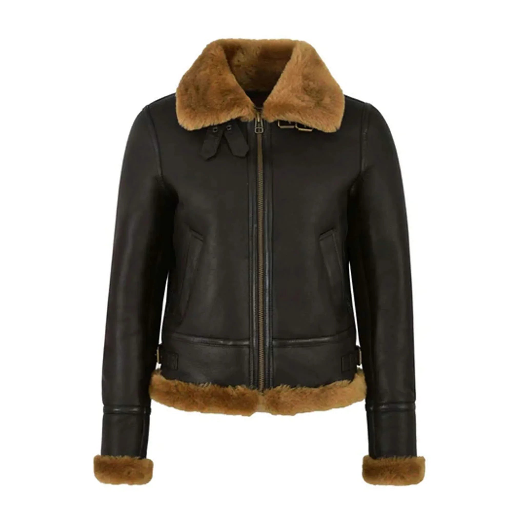 Women's B3 Shearling RAF Aviator Bomber Jacket