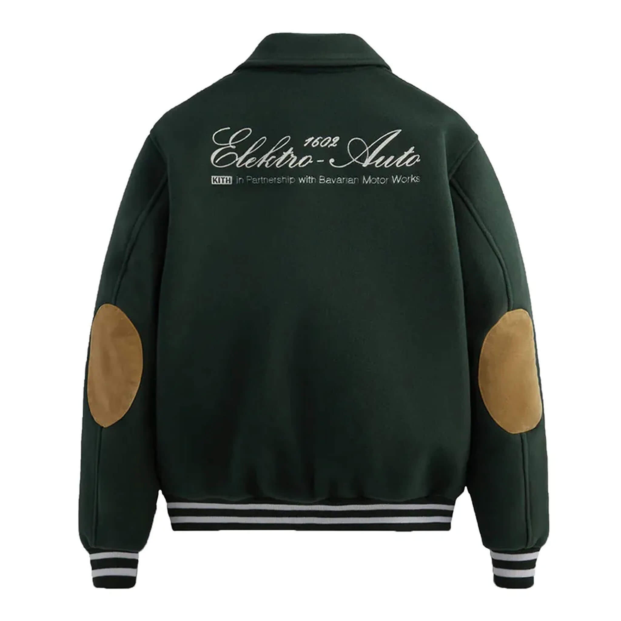 BMW Coaches Green Varsity Jacket - Letterman Style