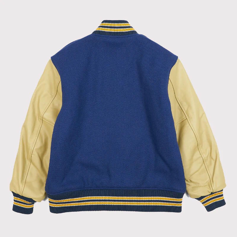 Classic Varsity Baseball Jacket – Wool Retro College Style
