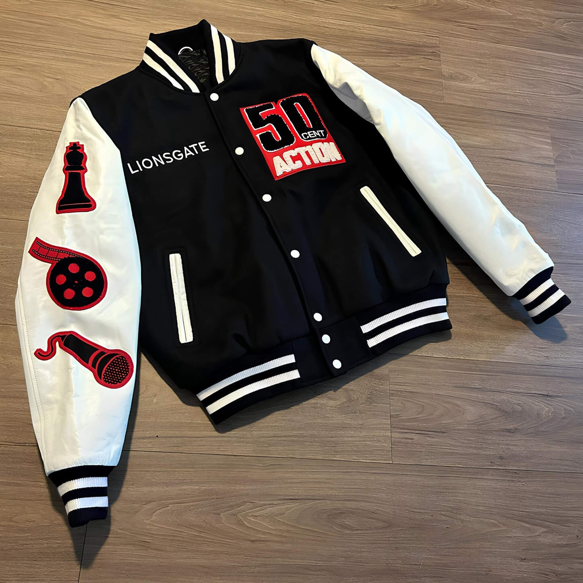 Letterman Custom Greek Varsity Jacket – Wool Body & Leather Sleeves
