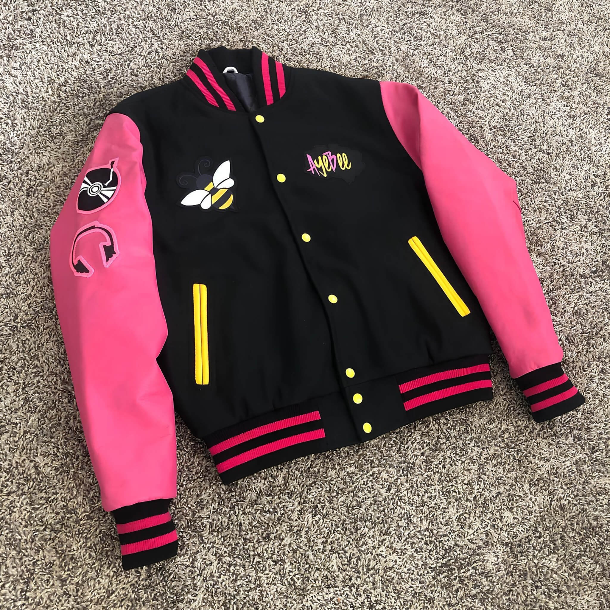 Custom Greek Varsity Jacket – Personalized Letterman Style