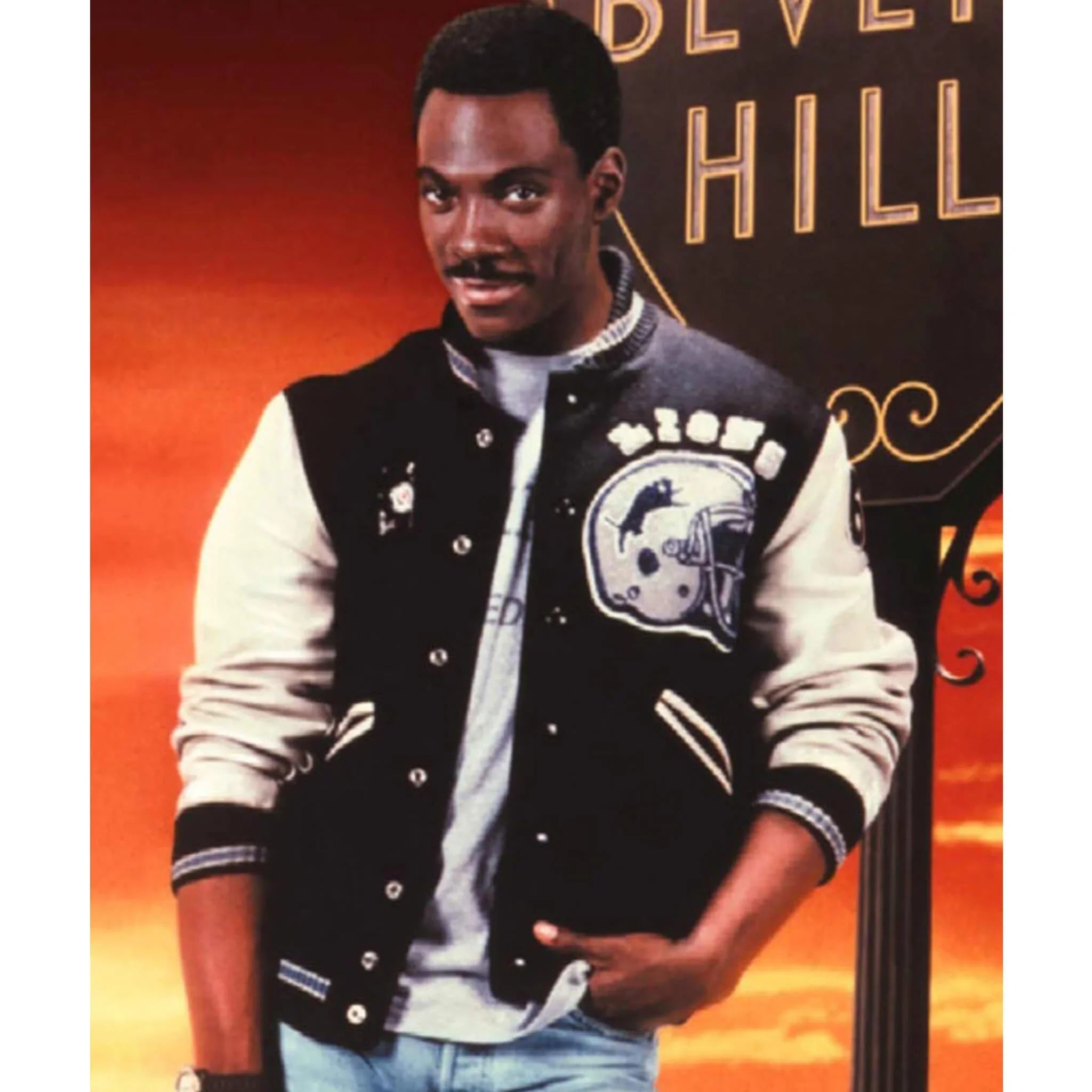 Axel Foley Letterman Jacket – Beverly Hills Cop Varsity