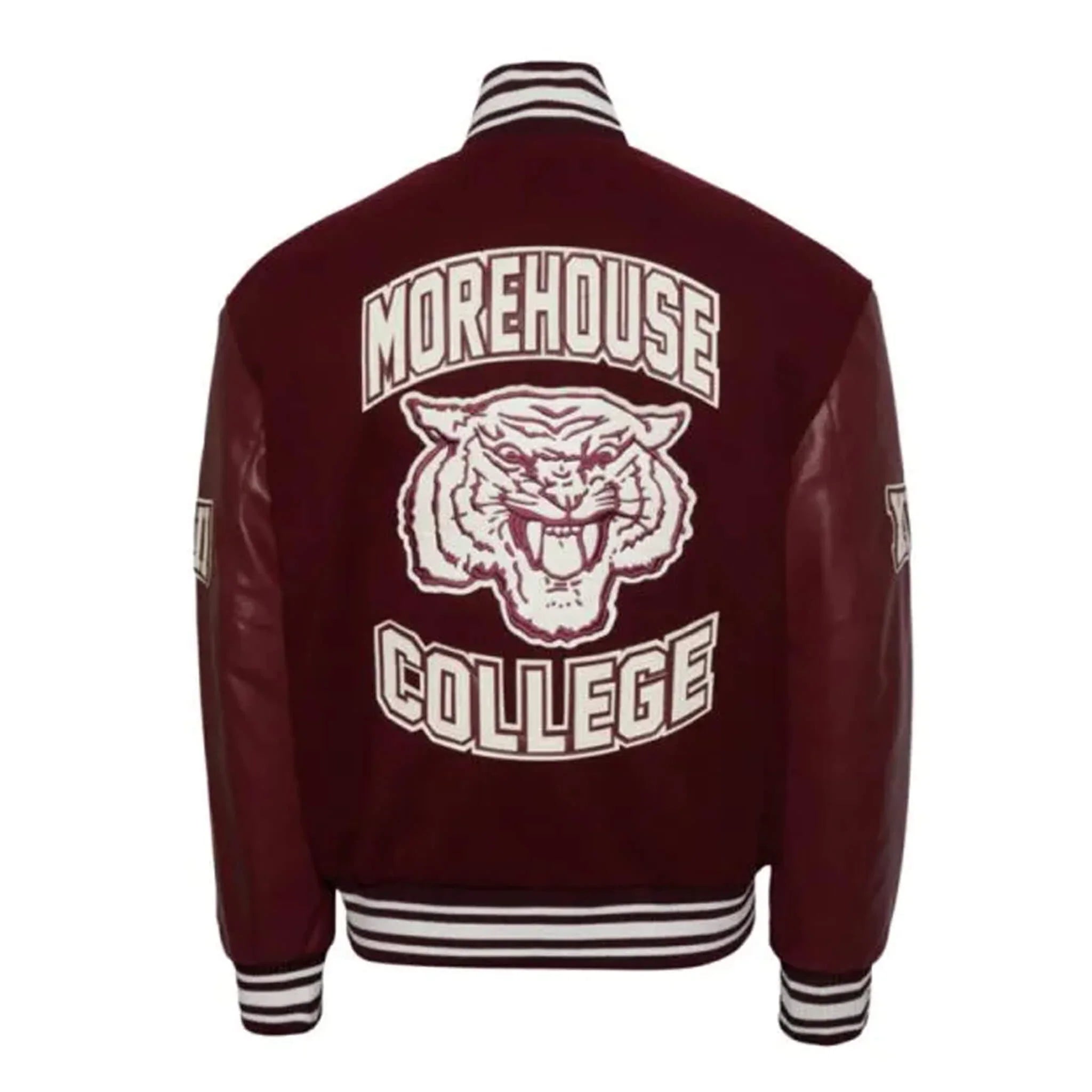 Morehouse College Maroon Varsity Jacket – HBCU Style