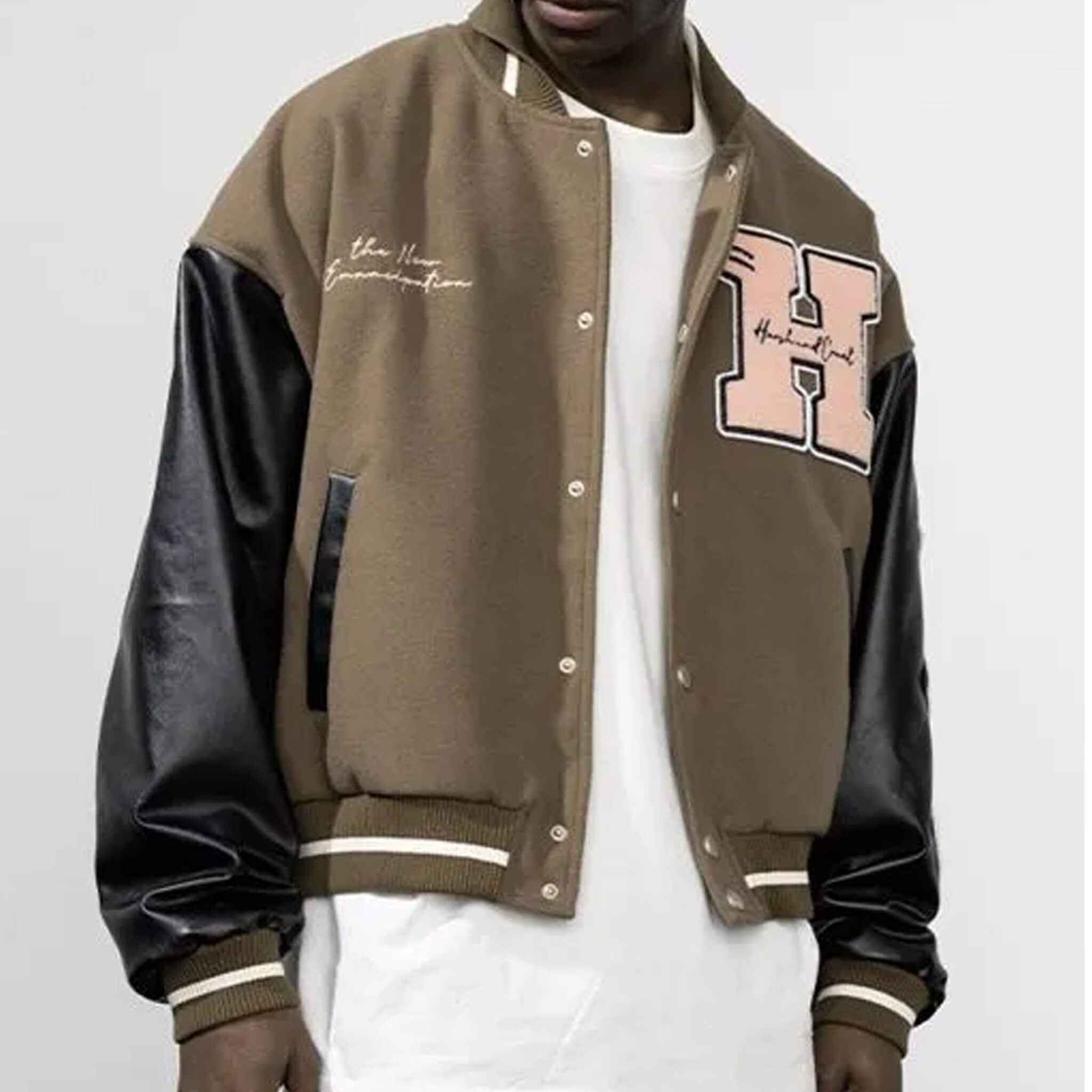 New Century Harsh and Cruel Letterman Jacket–Streetwear Fit