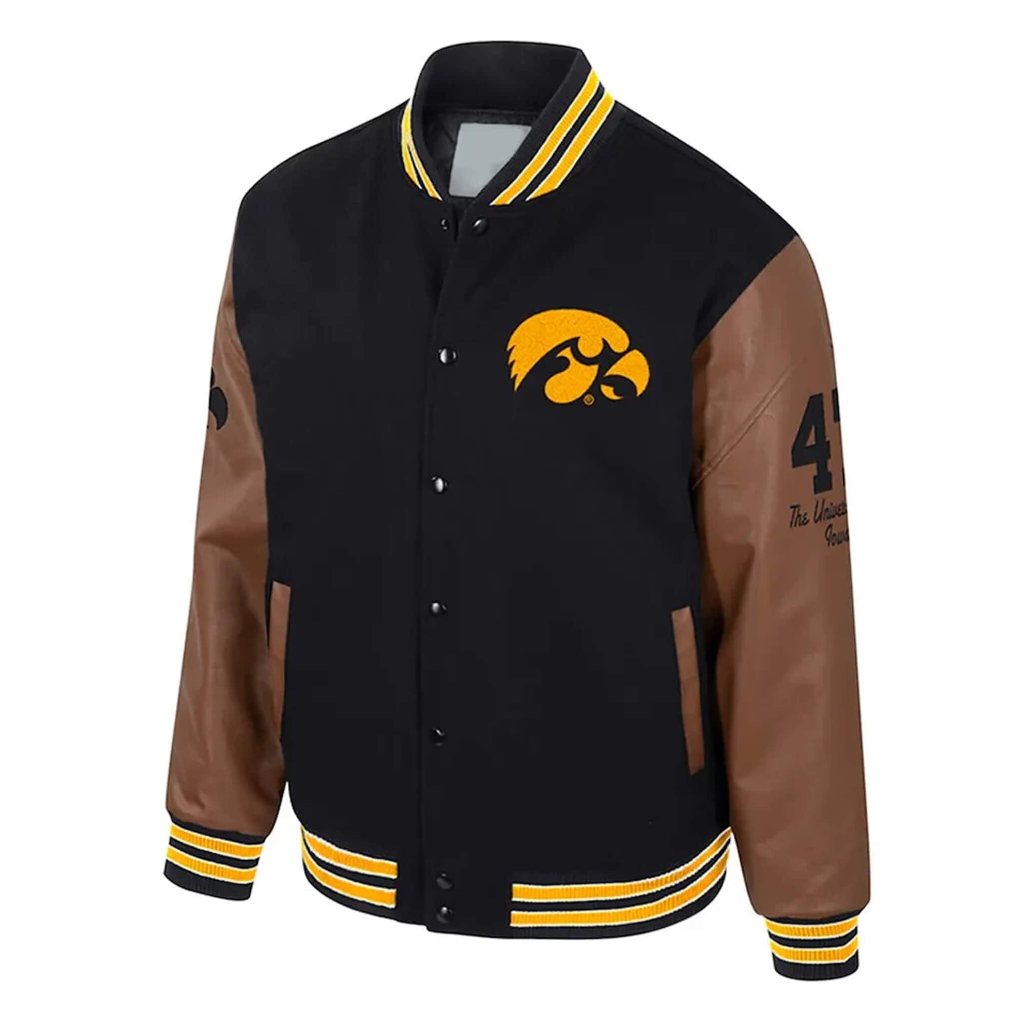 Iowa Hawkeyes Varsity Jacket | Official College Gear