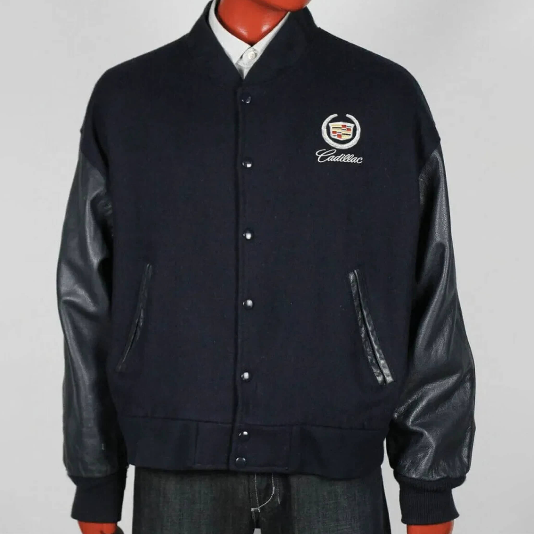 Letterman Reed Cadillac Black Varsity Jackets | Classic Style
