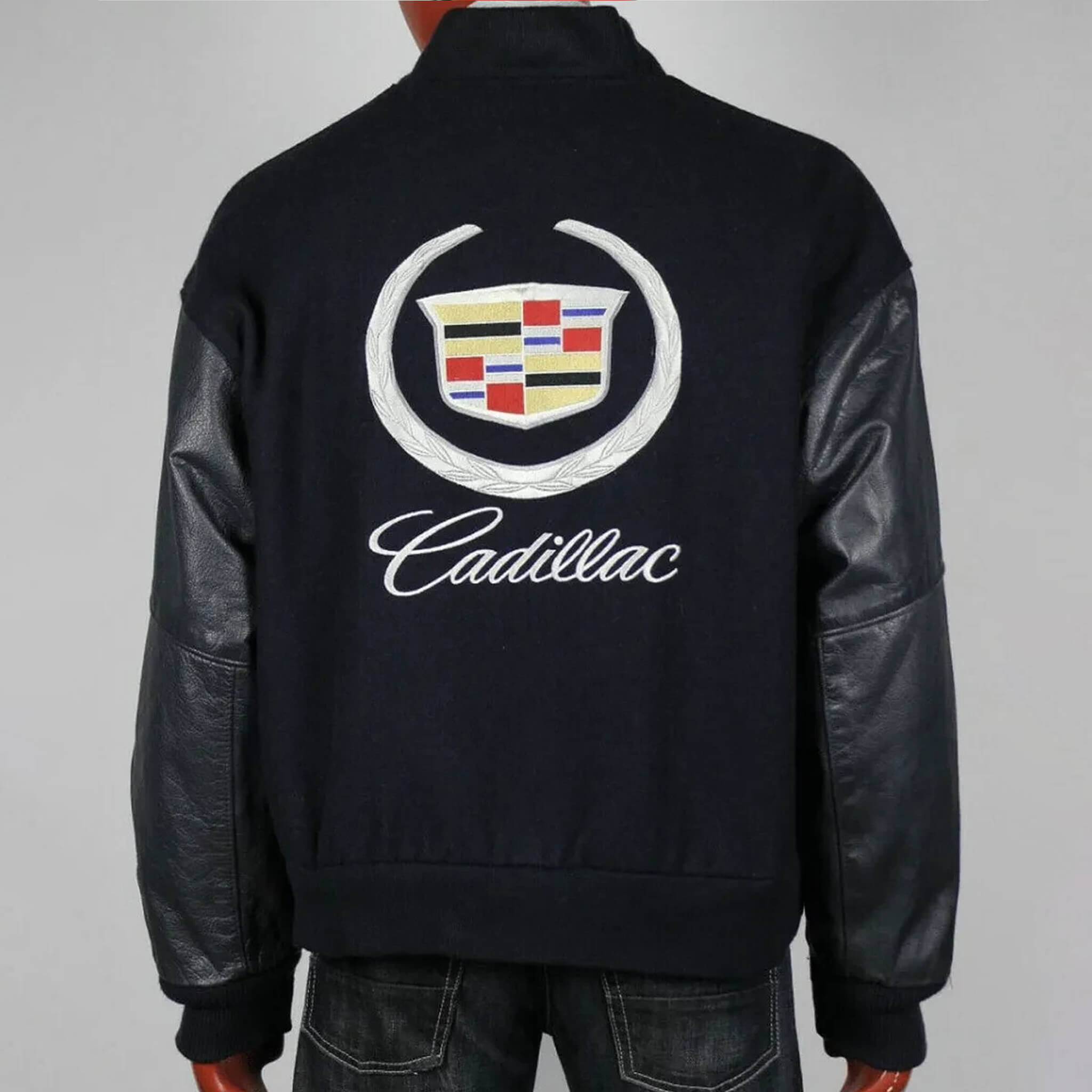 Letterman Reed Cadillac Black Varsity Jackets | Classic Style