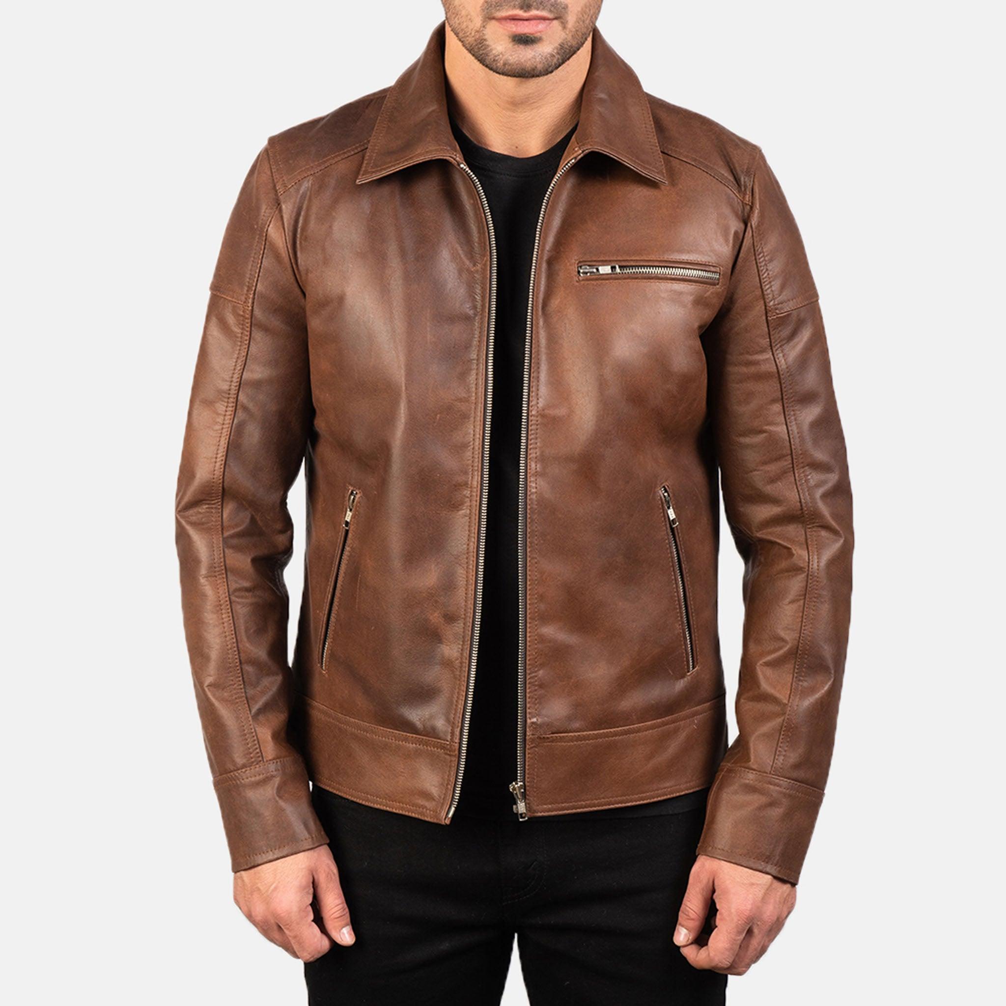 Aventra Green Leather Jacket – Bikers Sleek and Trendy with a Fresh Twist