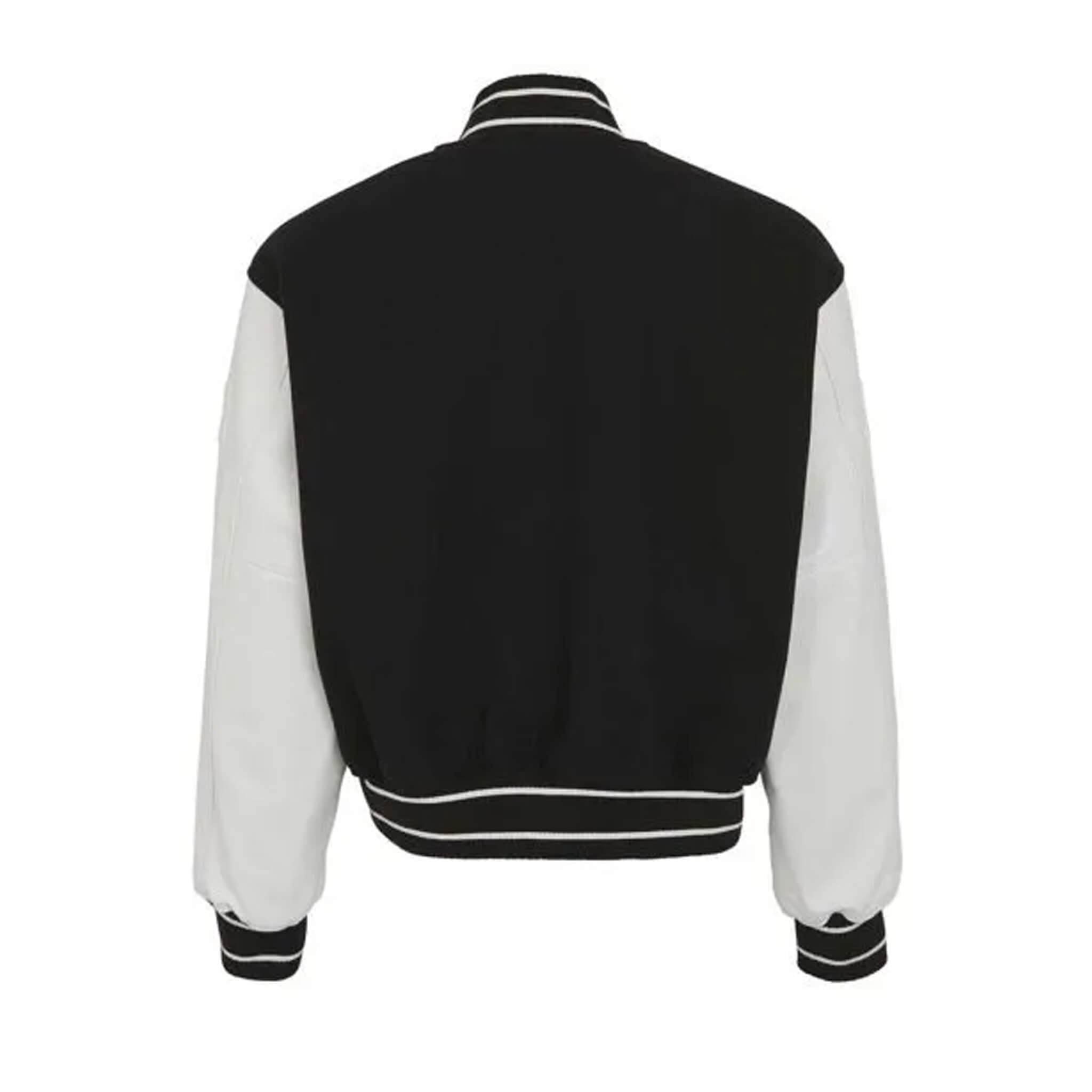 Givenchy Black & White Varsity Jacket–Luxury Streetwear Style