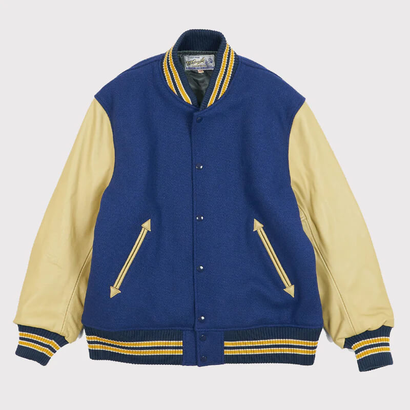 Classic Varsity Baseball Jacket – Wool Retro College Style