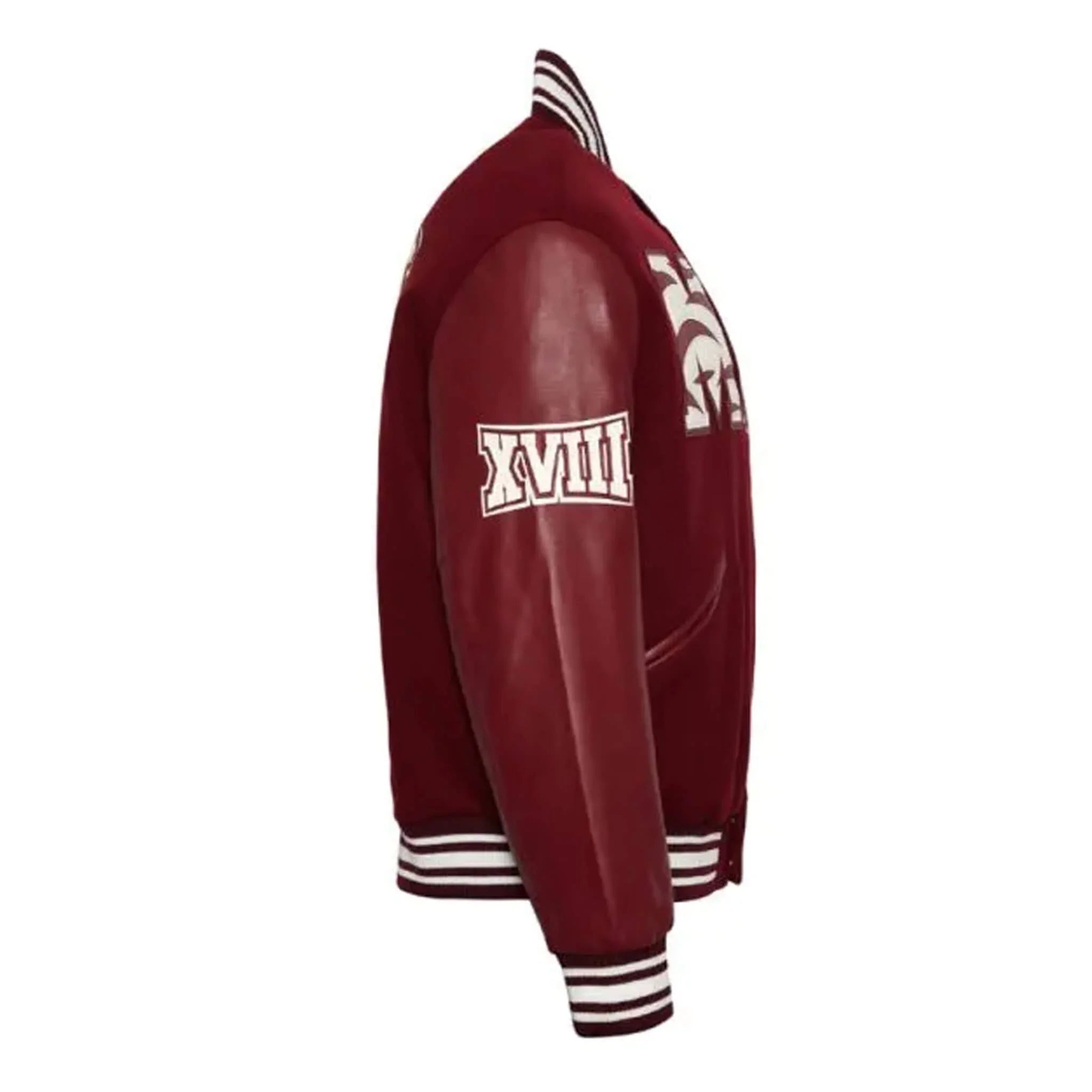 Morehouse College Maroon Varsity Jacket – HBCU Style