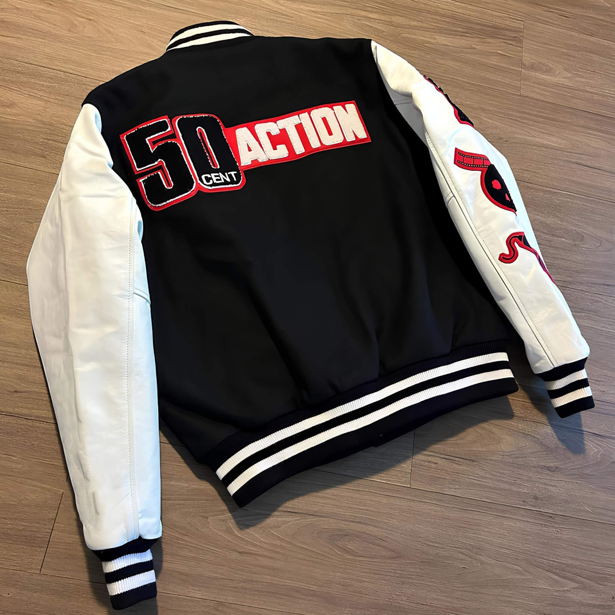 Letterman Custom Greek Varsity Jacket – Wool Body & Leather Sleeves