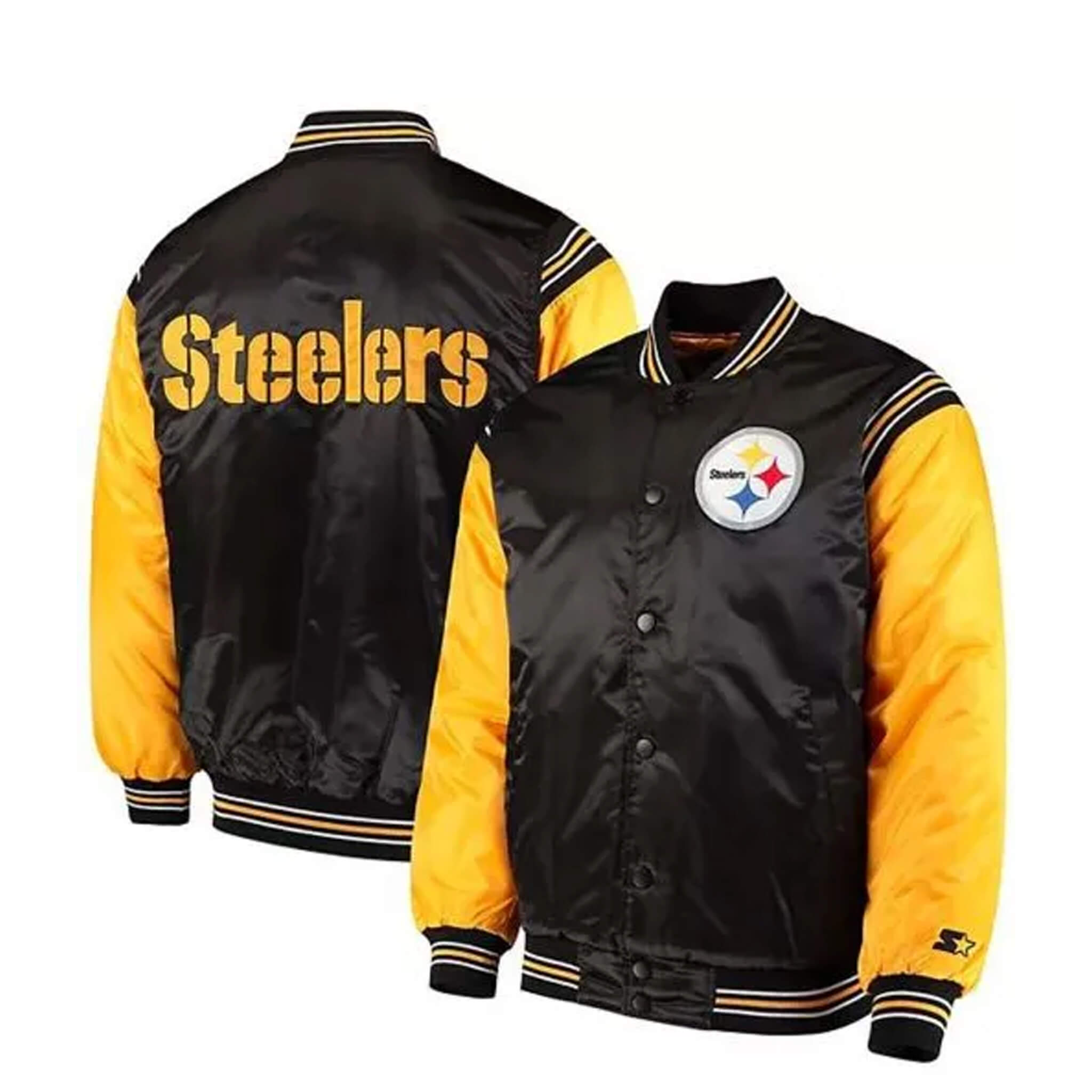 Pittsburgh Steelers Starter Varsity Jacket – NFL Fan Gear