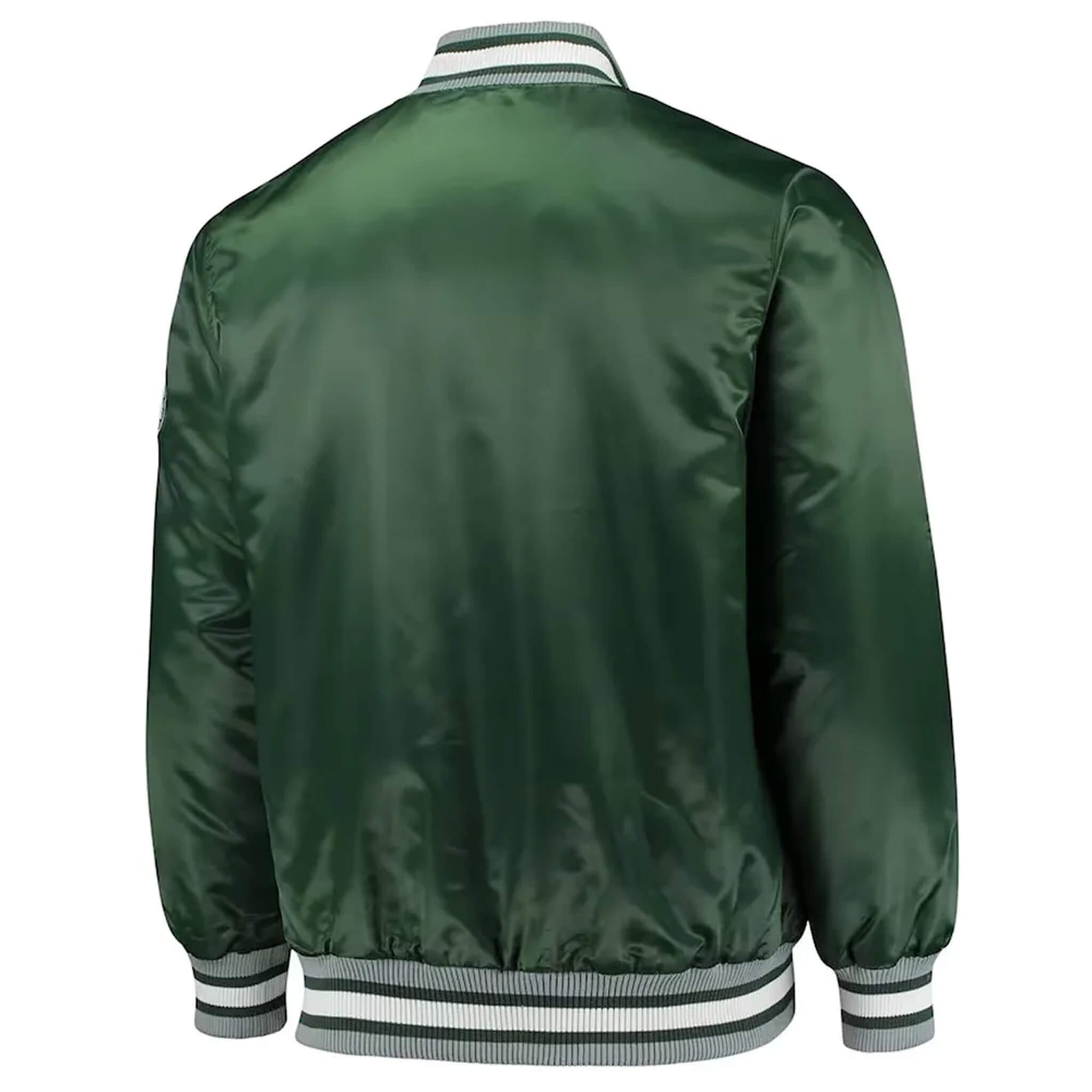 San Francisco Giants Black Satin Varsity Jacket – Classic Style
