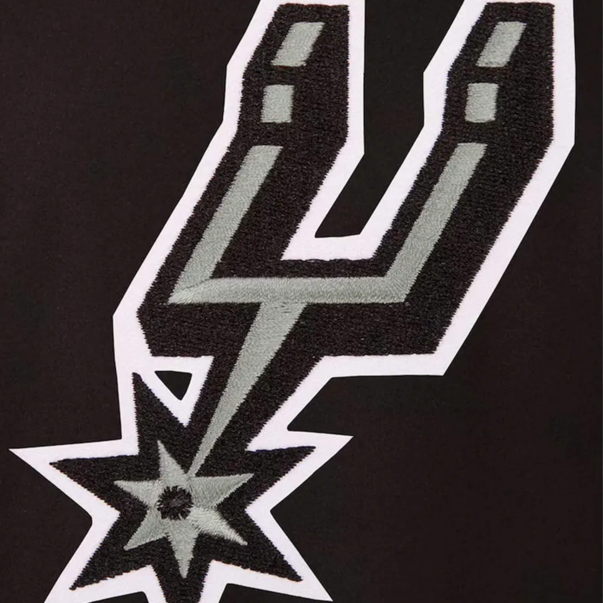 San Antonio Spurs Black Wool Varsity Jacket – Classic Style