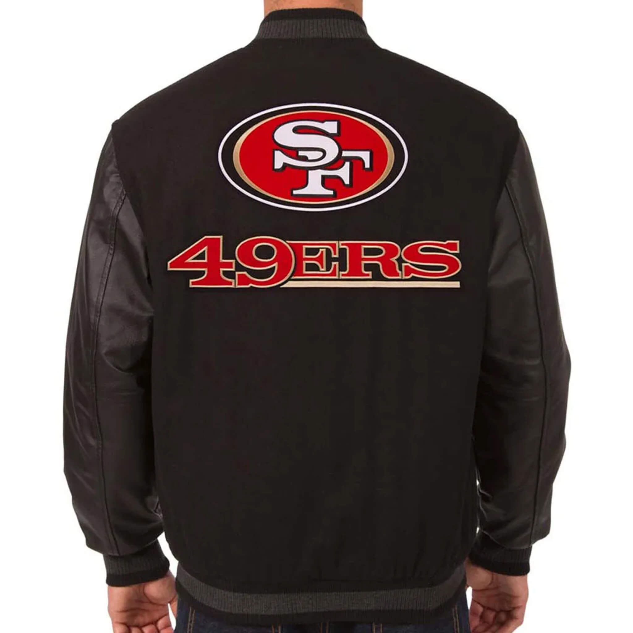 Men’s San Francisco 49ers Reversible Varsity Jacket