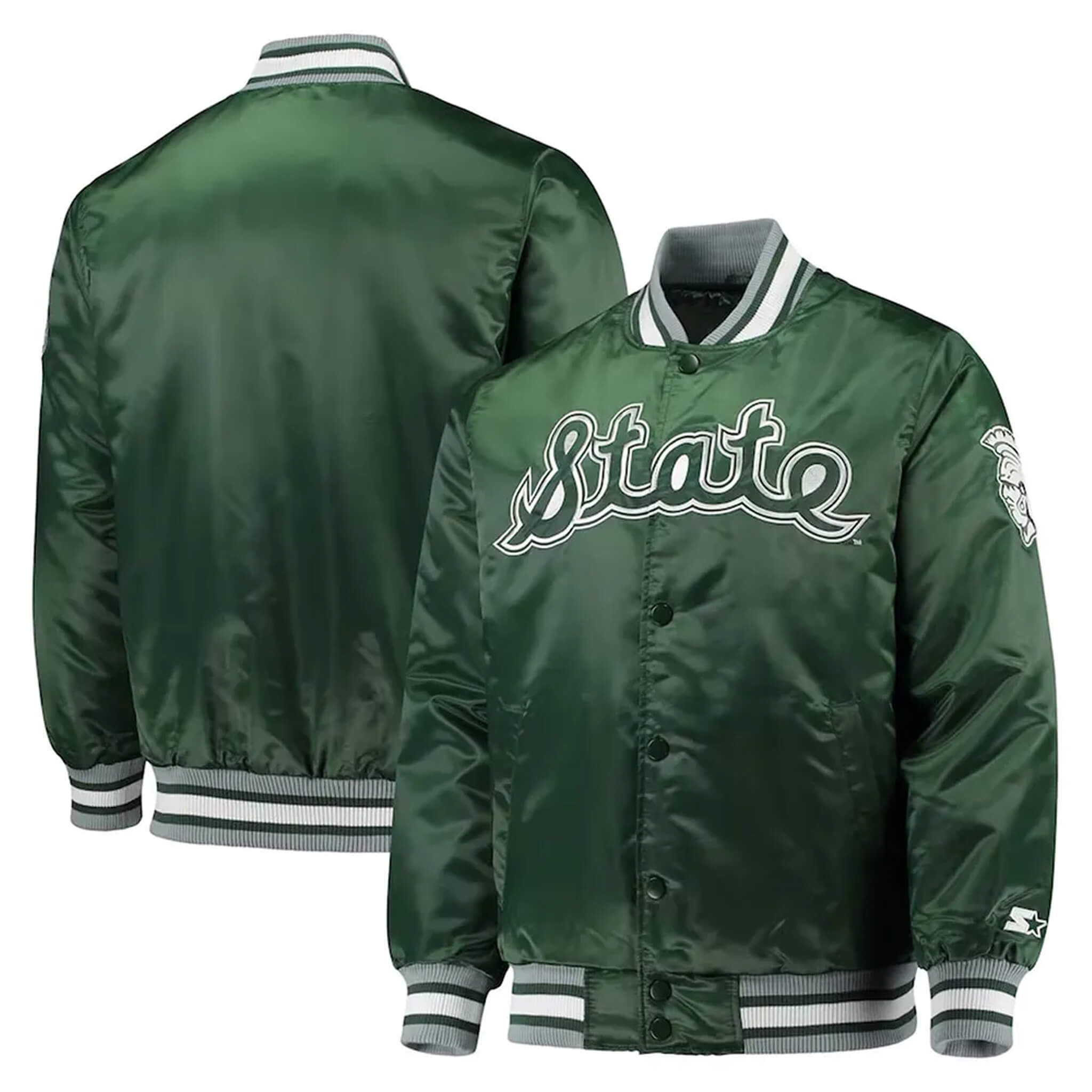 San Francisco Giants Black Satin Varsity Jacket – Classic Style