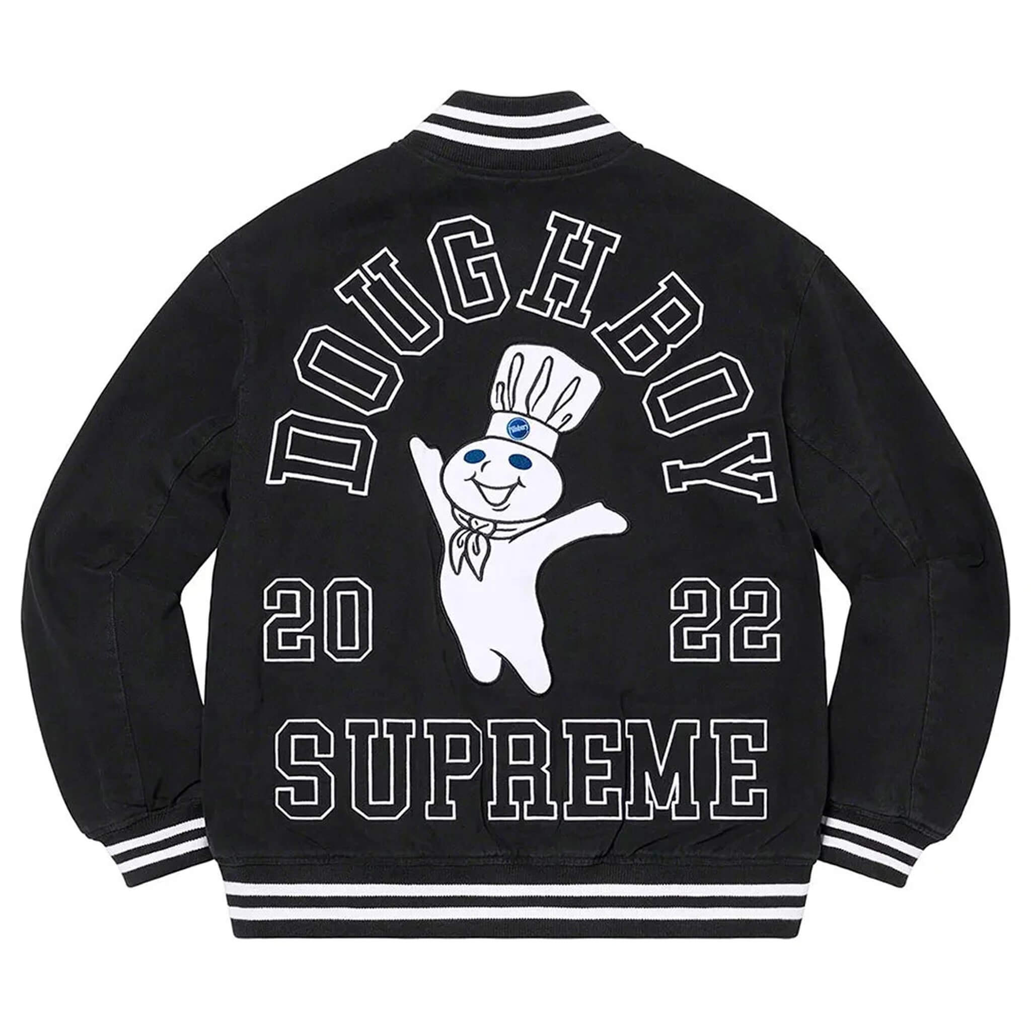 Supreme Doughboy Twill Cotton Varsity Letterman Jacket