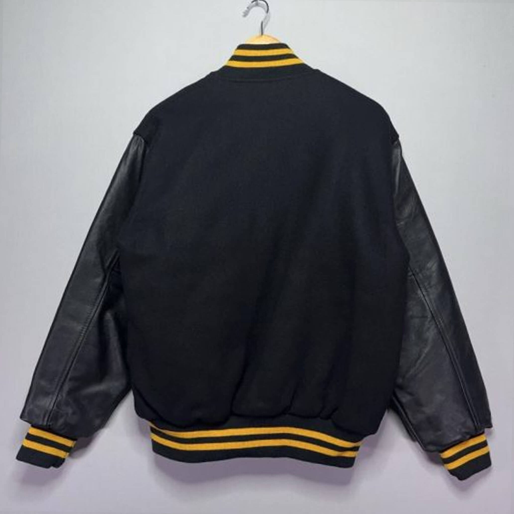 Iowa Hawkeyes Rare Black Varsity Jacket – Official Gear