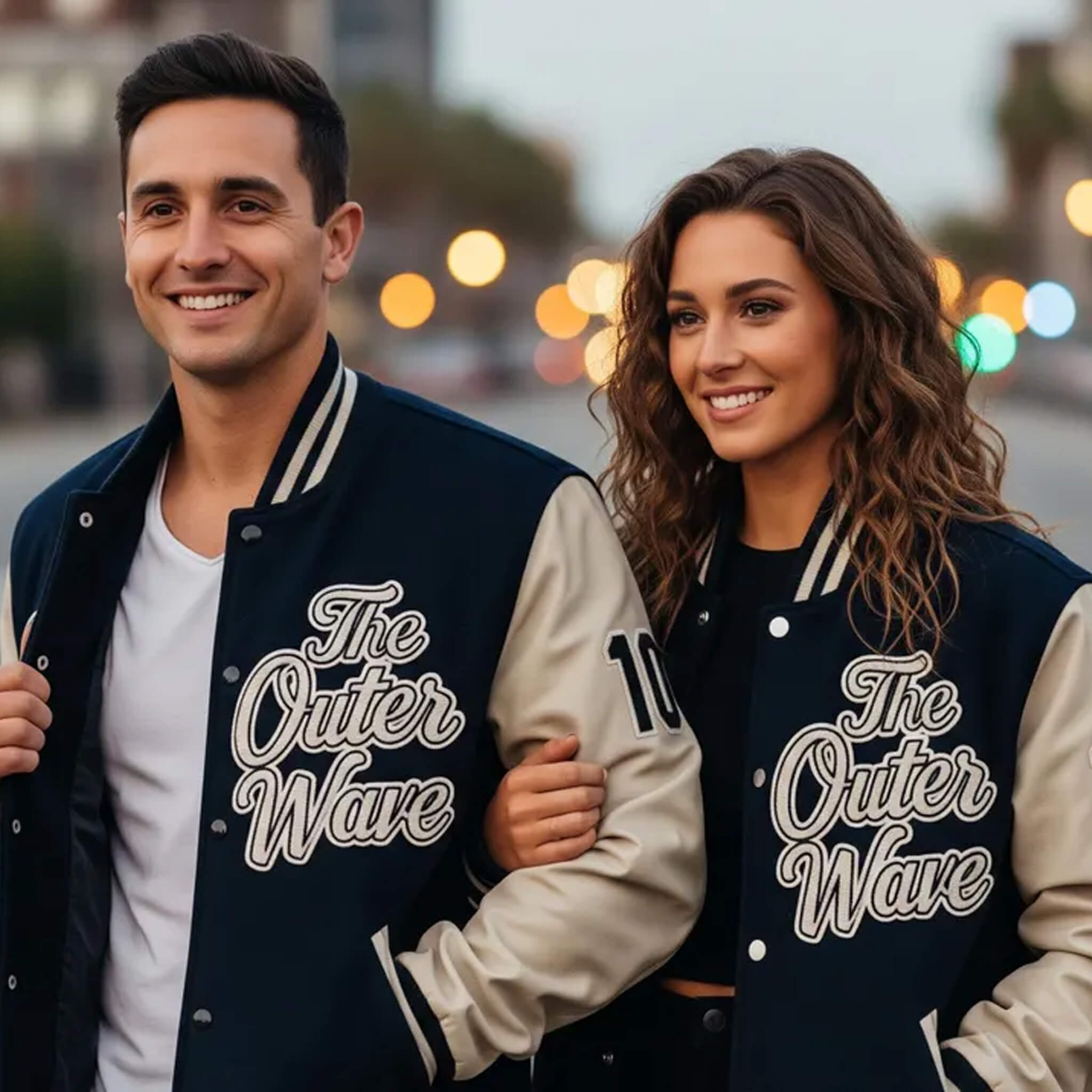 Custom Varsity Jacket – Wool Body & Leather Sleeves