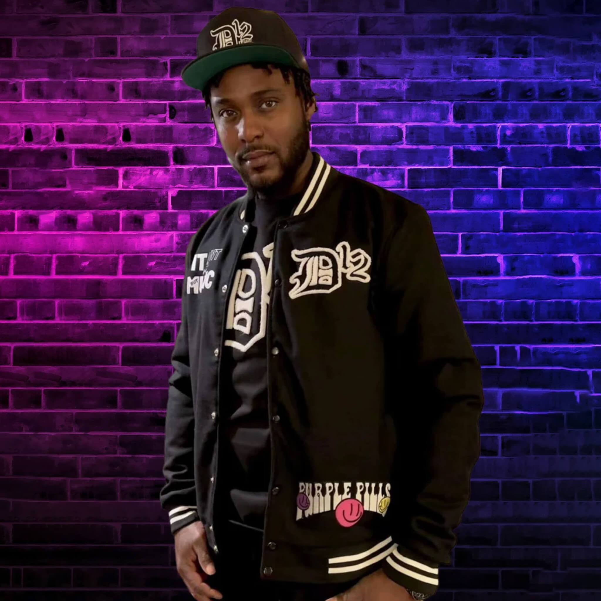D12 Varsity Bomber Jacket – Straight Out the 313