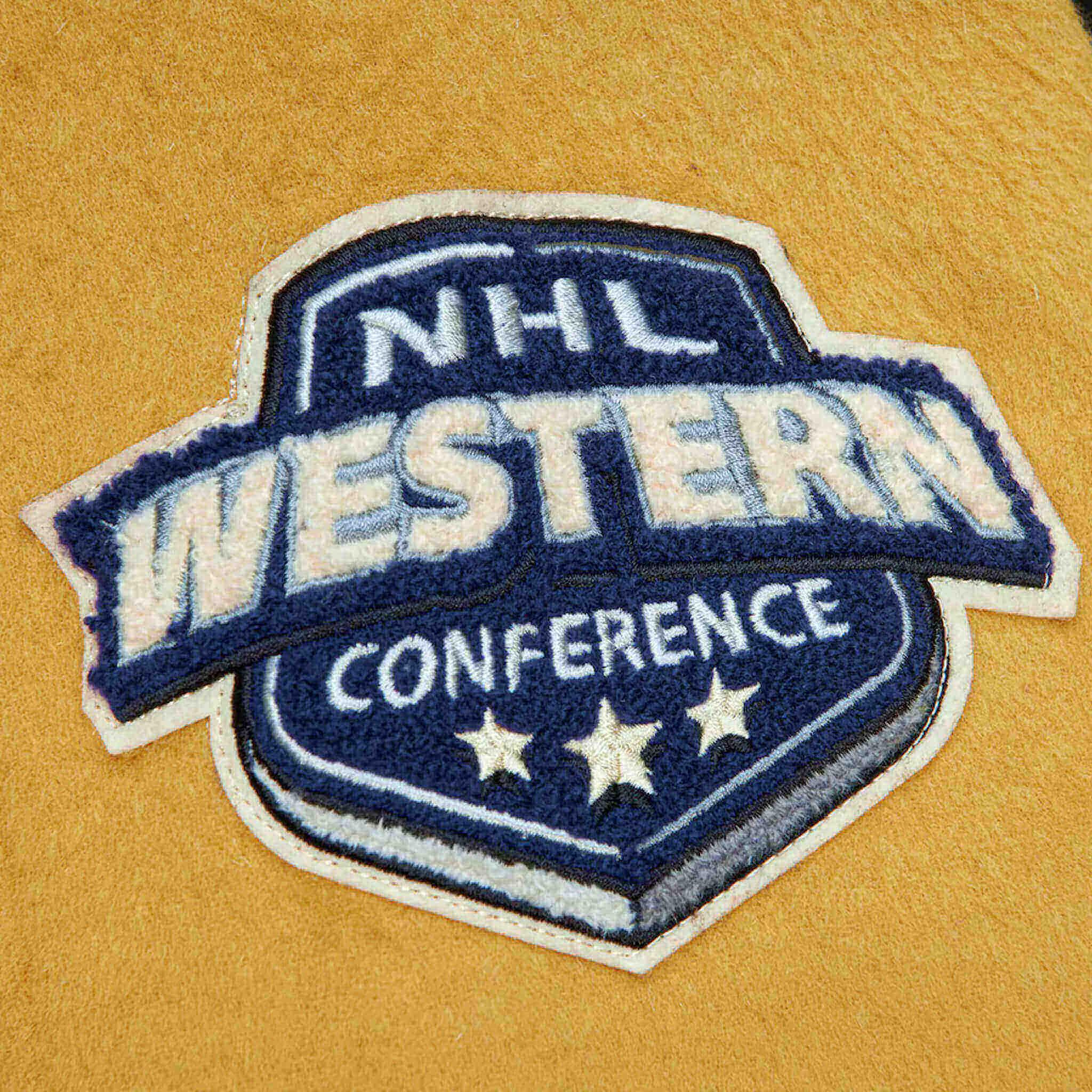 Anaheim Ducks Black & Gold Varsity Jacket – Team Legacy