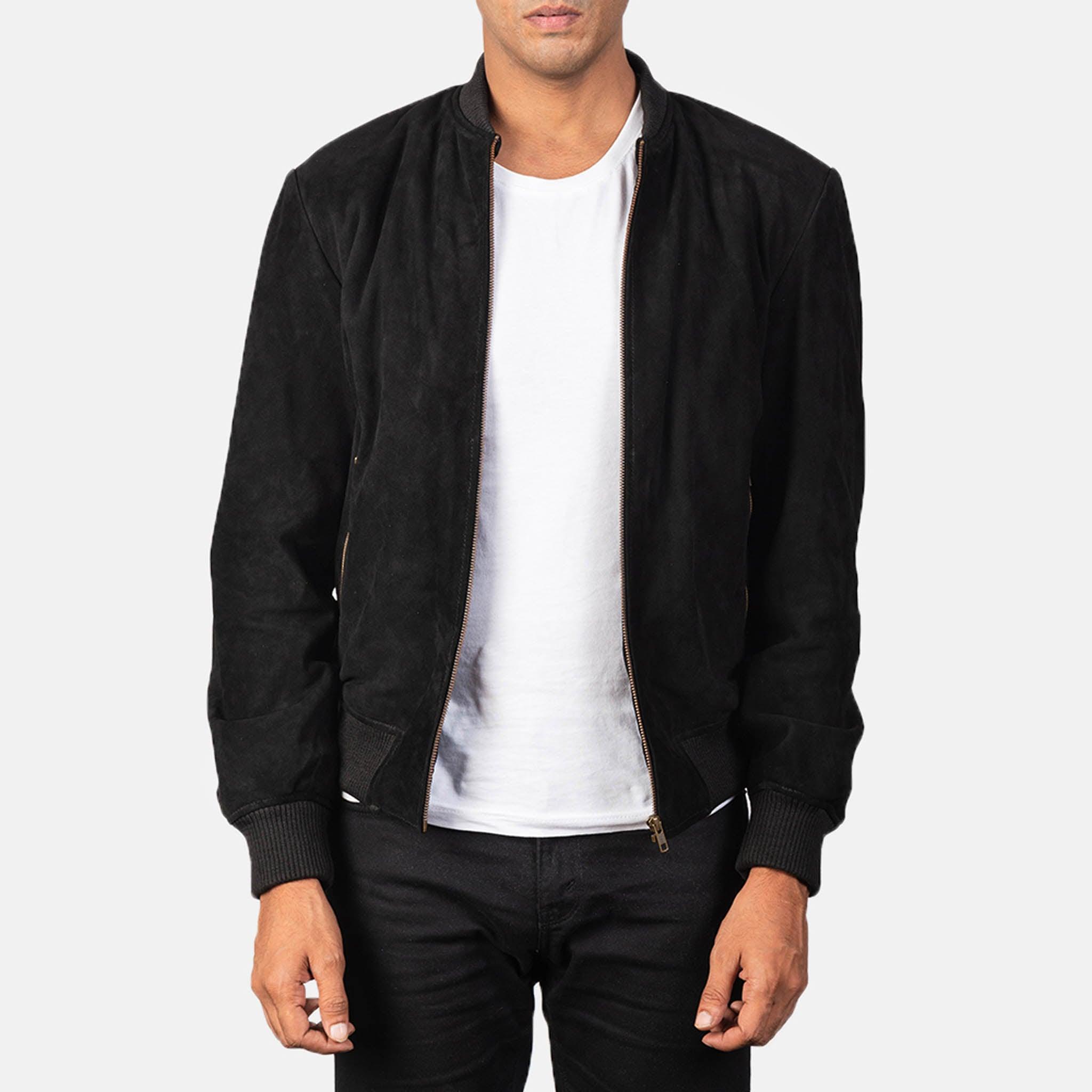 Rayne Green Leather Bomber Jacket – Perfect Blend of Style and Functionality