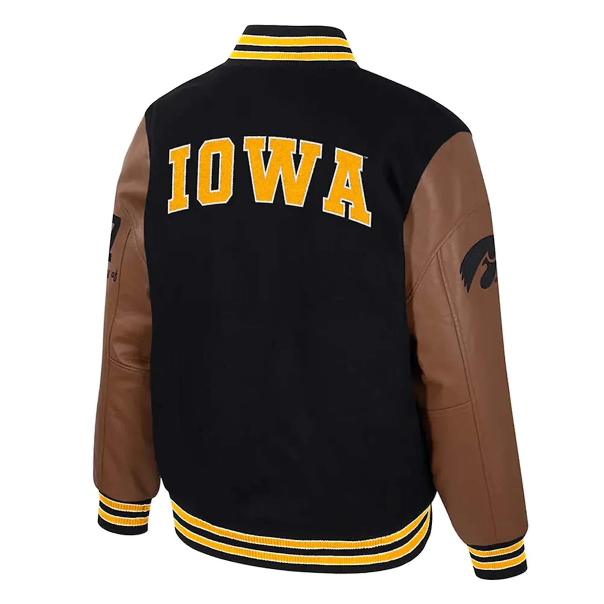 Iowa Hawkeyes Varsity Jacket – Premium College Gear –