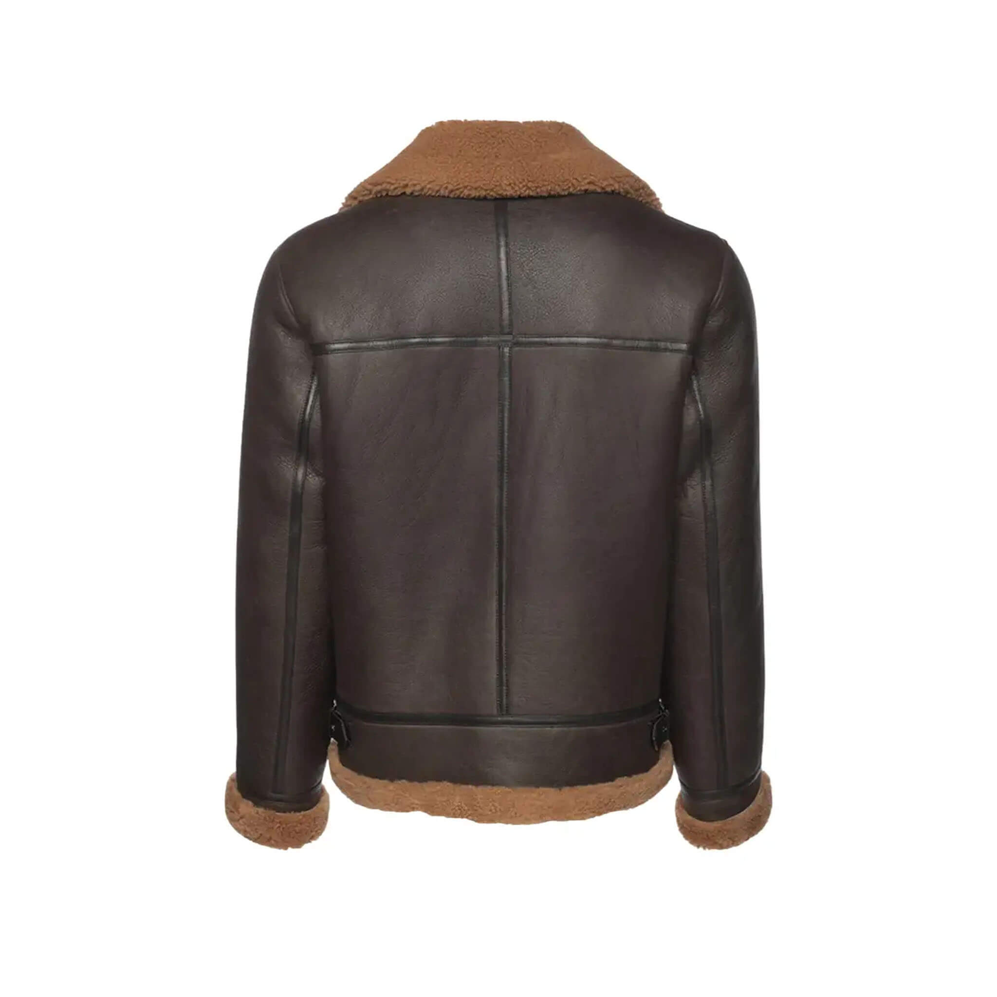 Rob Brown B3 Shearling Bomber Jacket – Men’s Premium Leather Coat
