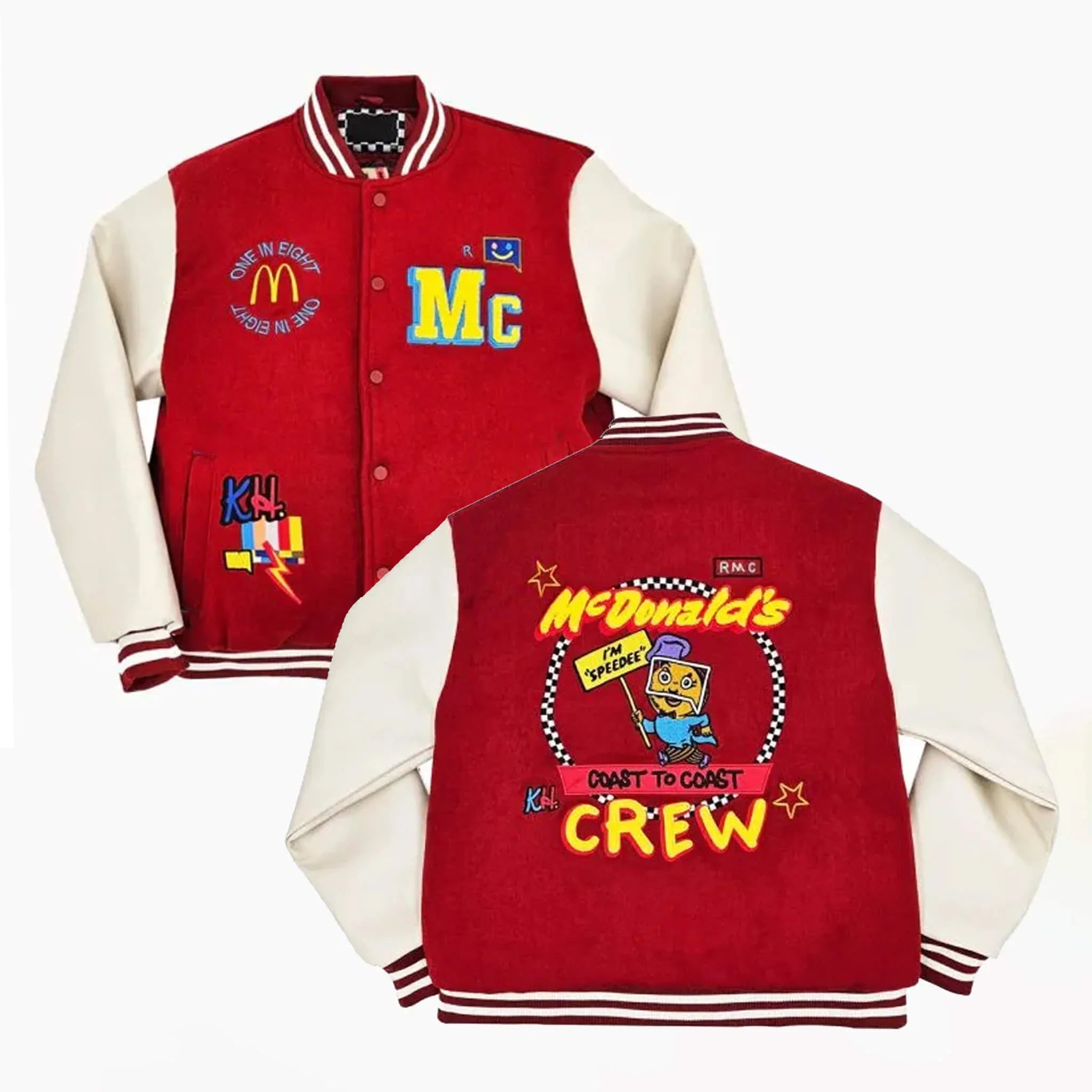 Kendall Hurns McDonald’s Varsity Jacket – Limited Edition
