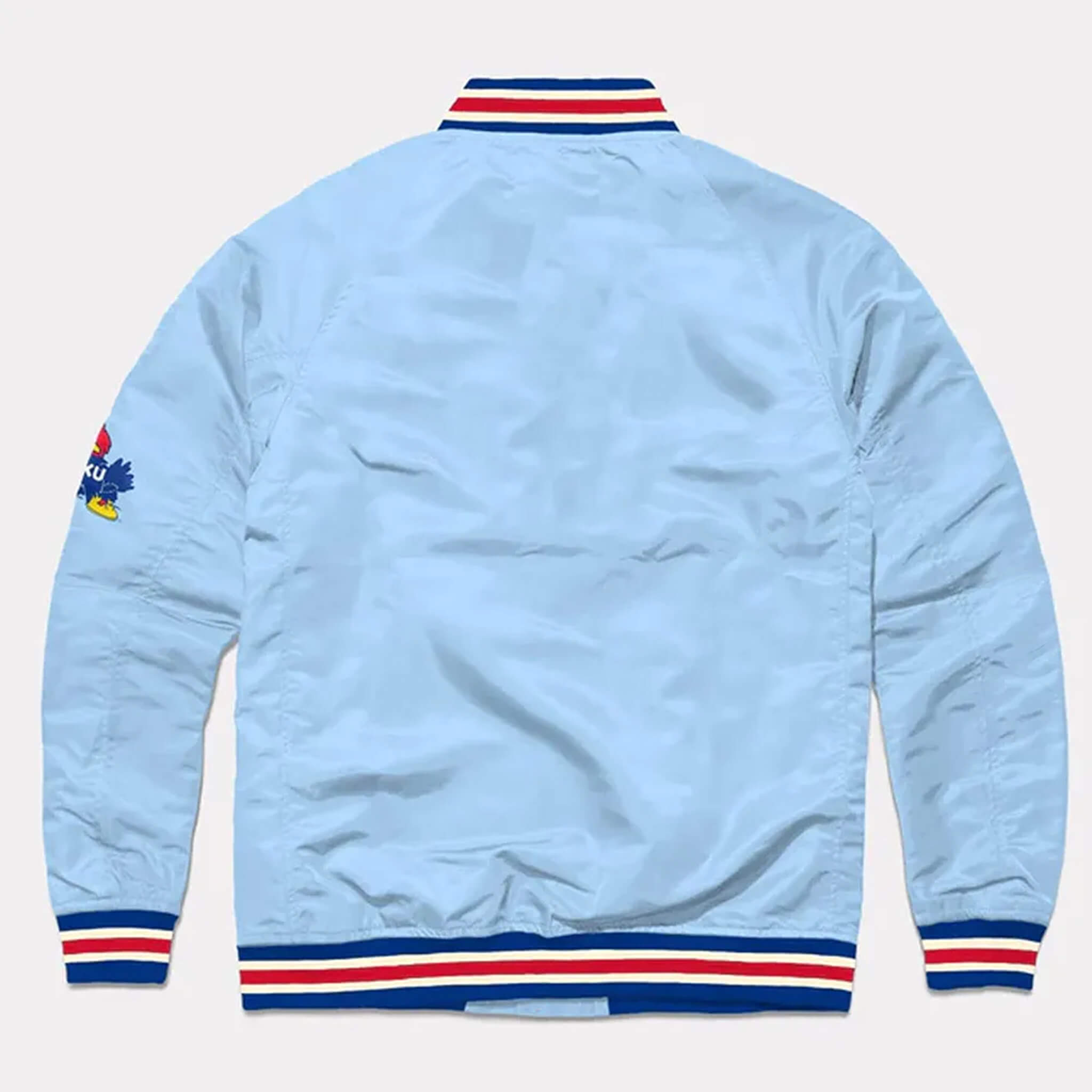 Kansas Jayhawks Light Blue Varsity Jacket – NCAA Fan Gear