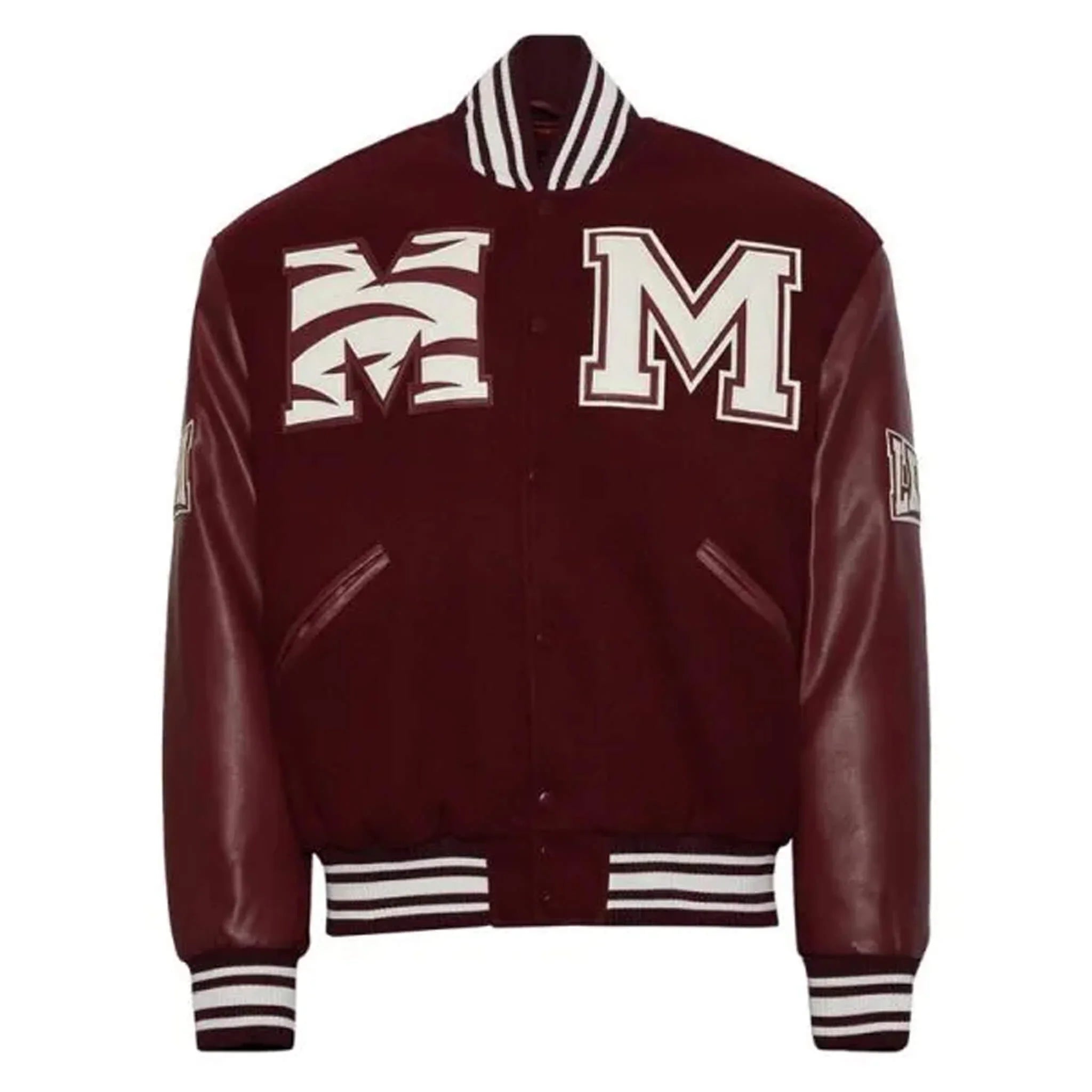 Morehouse College Maroon Varsity Jacket – HBCU Style