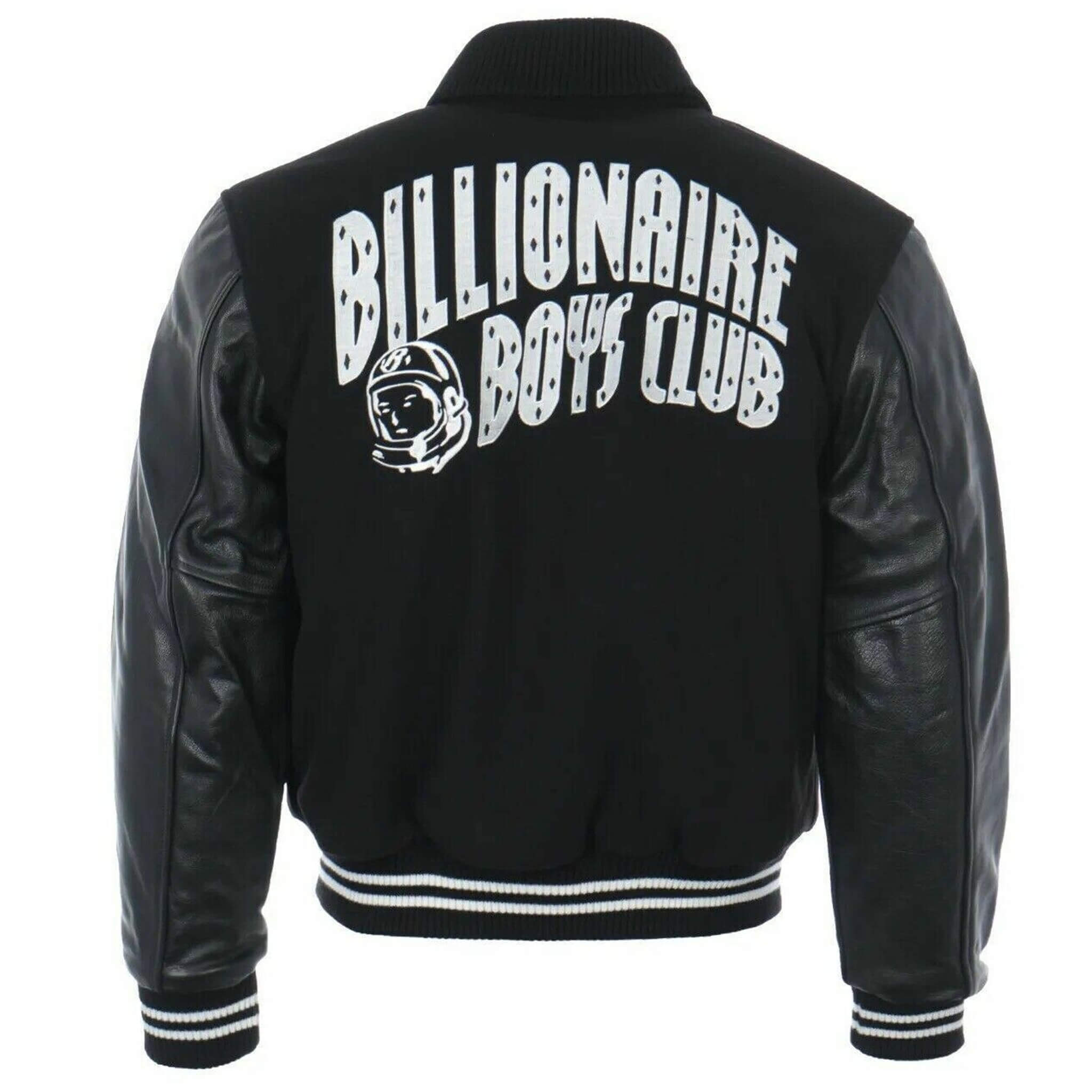 Billionaire Boys Club Varsity Jacket Wool & Leather Sleeves