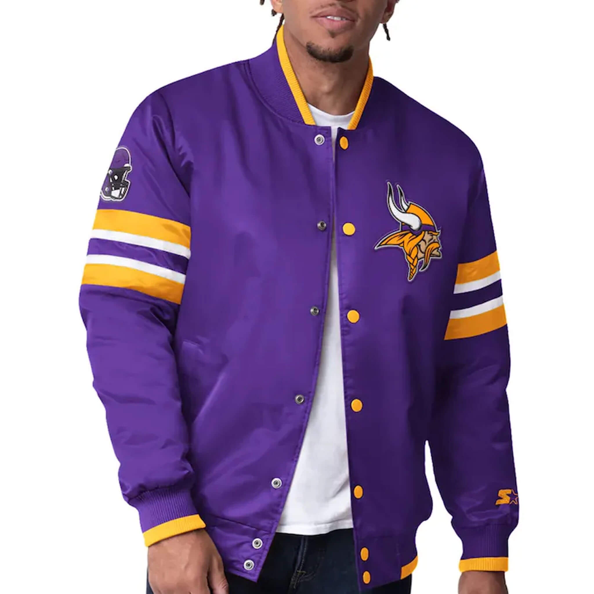 Scout I Minnesota Vikings Varsity Jacket–Premium NFL Outerwear