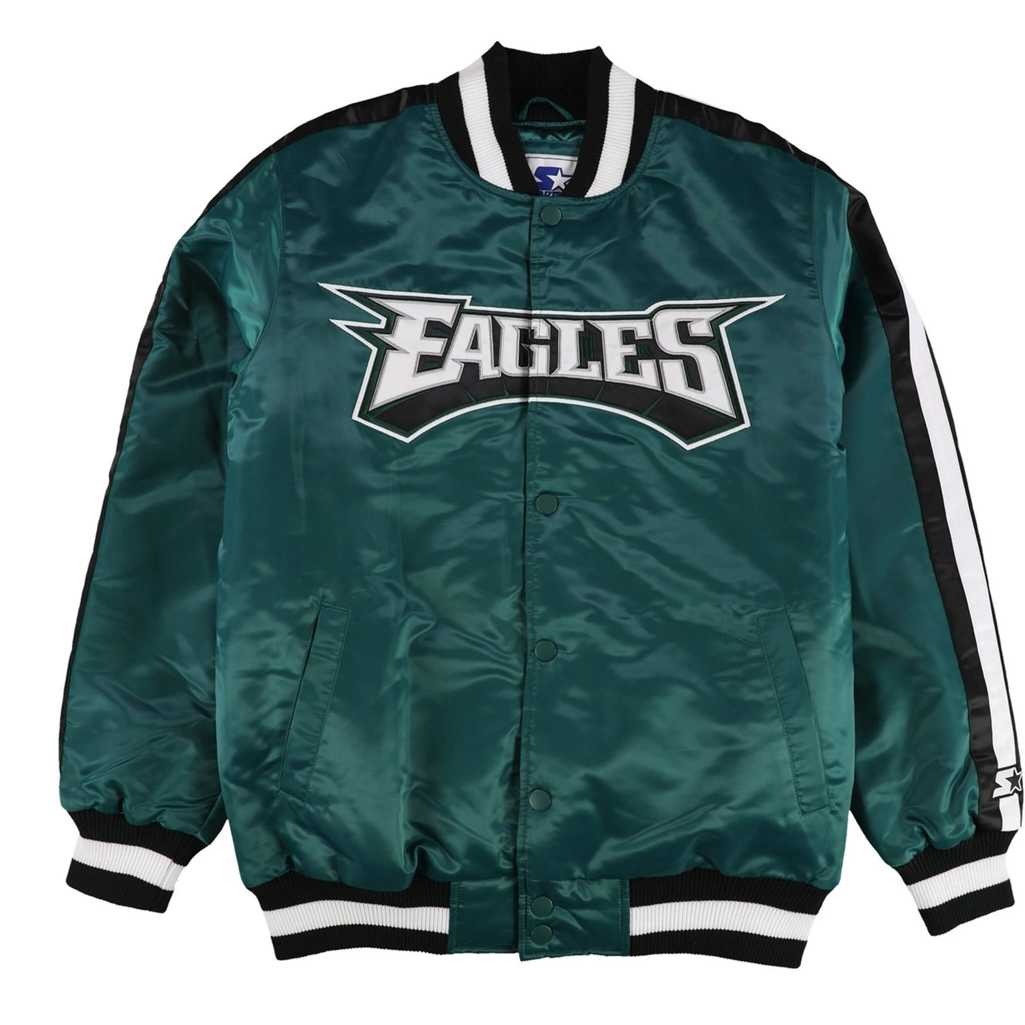 Starter Philadelphia Eagles Green Varsity Jacket – Classic Style