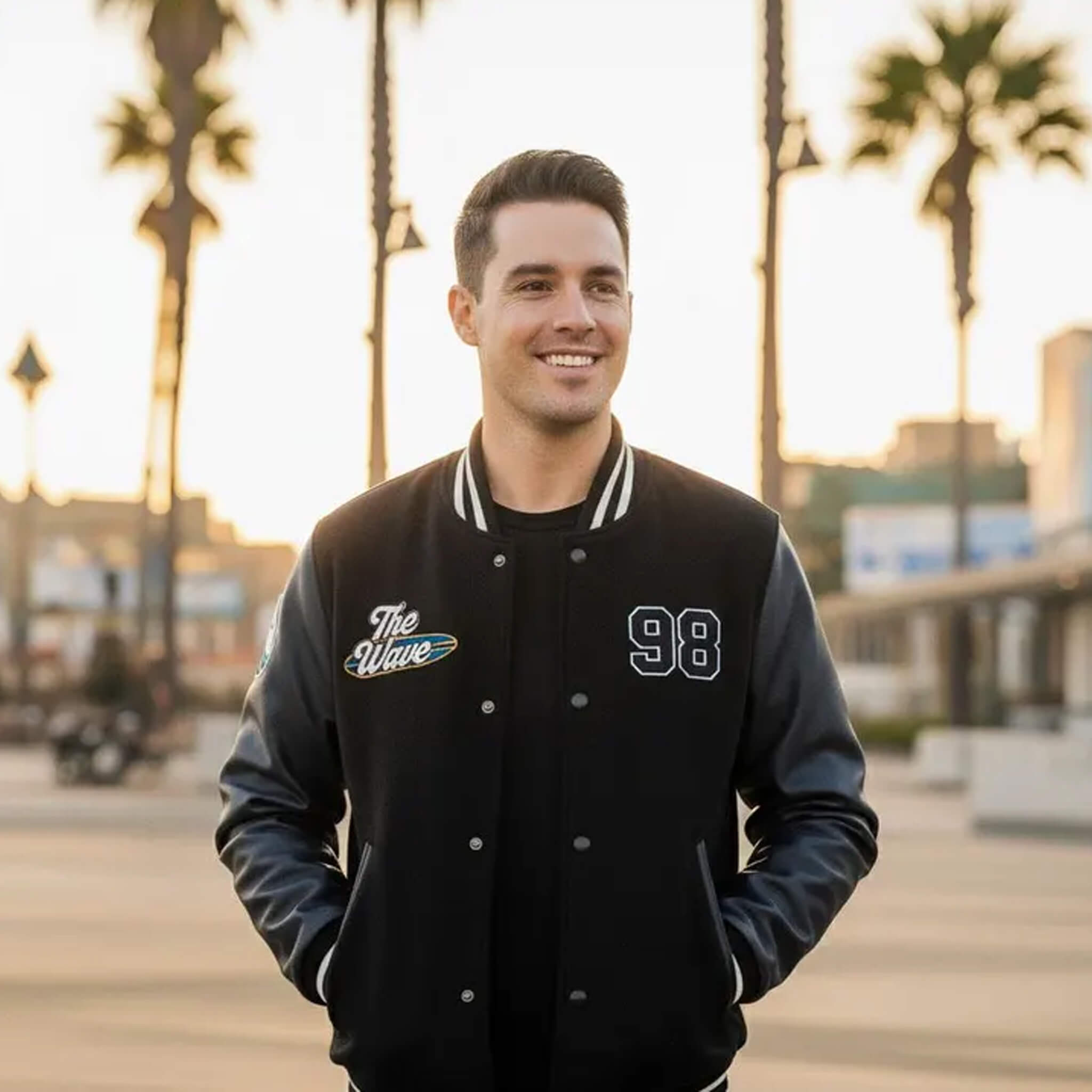 The Outer Waves Varsity Jacket – Timeless Letterman Style