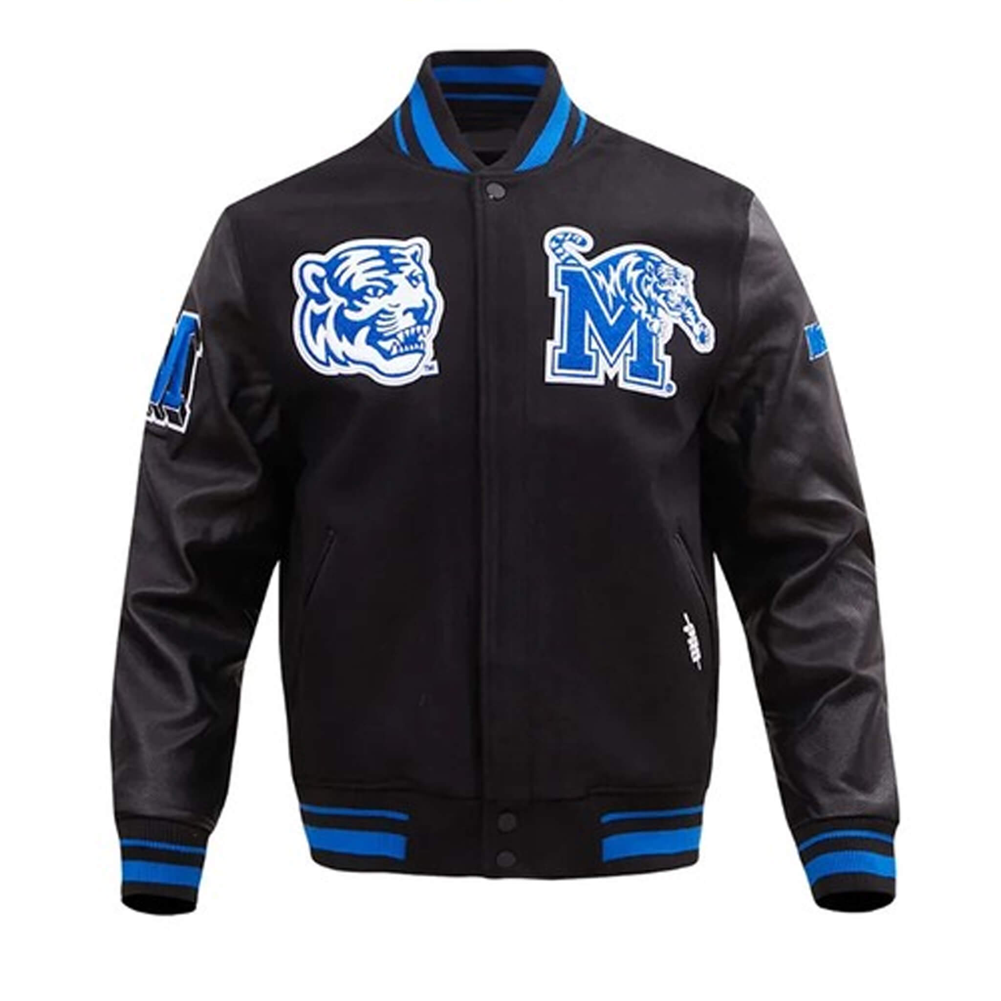 Memphis Tigers Black Varsity Jacket – Classic Letterman