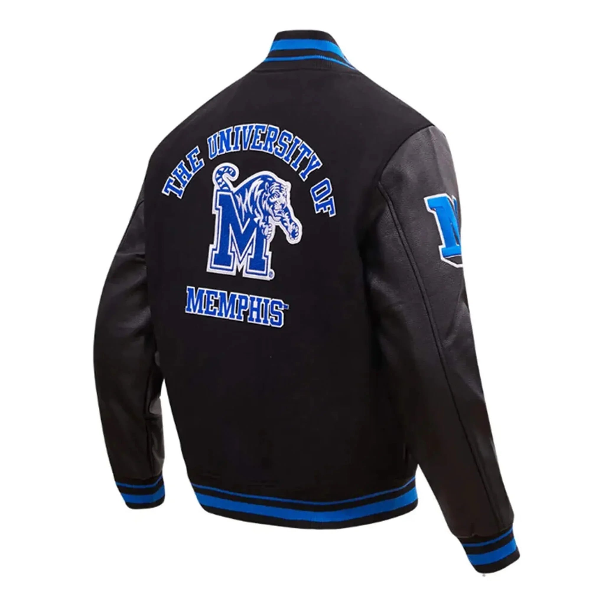 Memphis Tigers Black Varsity Jacket – Classic Letterman